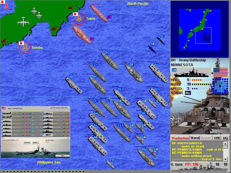 Battlefleet: Pacific War Screenshot